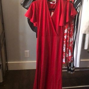 Red dress petite